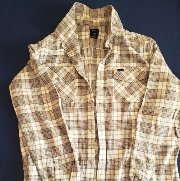 RCVA Flannel Shirt XL Brand New - Picture 1 of 4